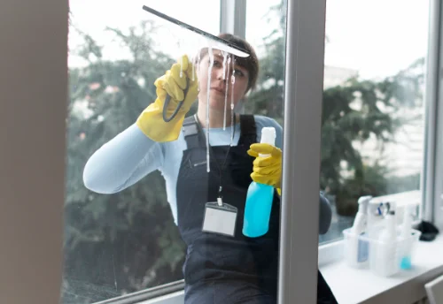 Nettoyage de vitres intérieures et extérieures à Trouhans